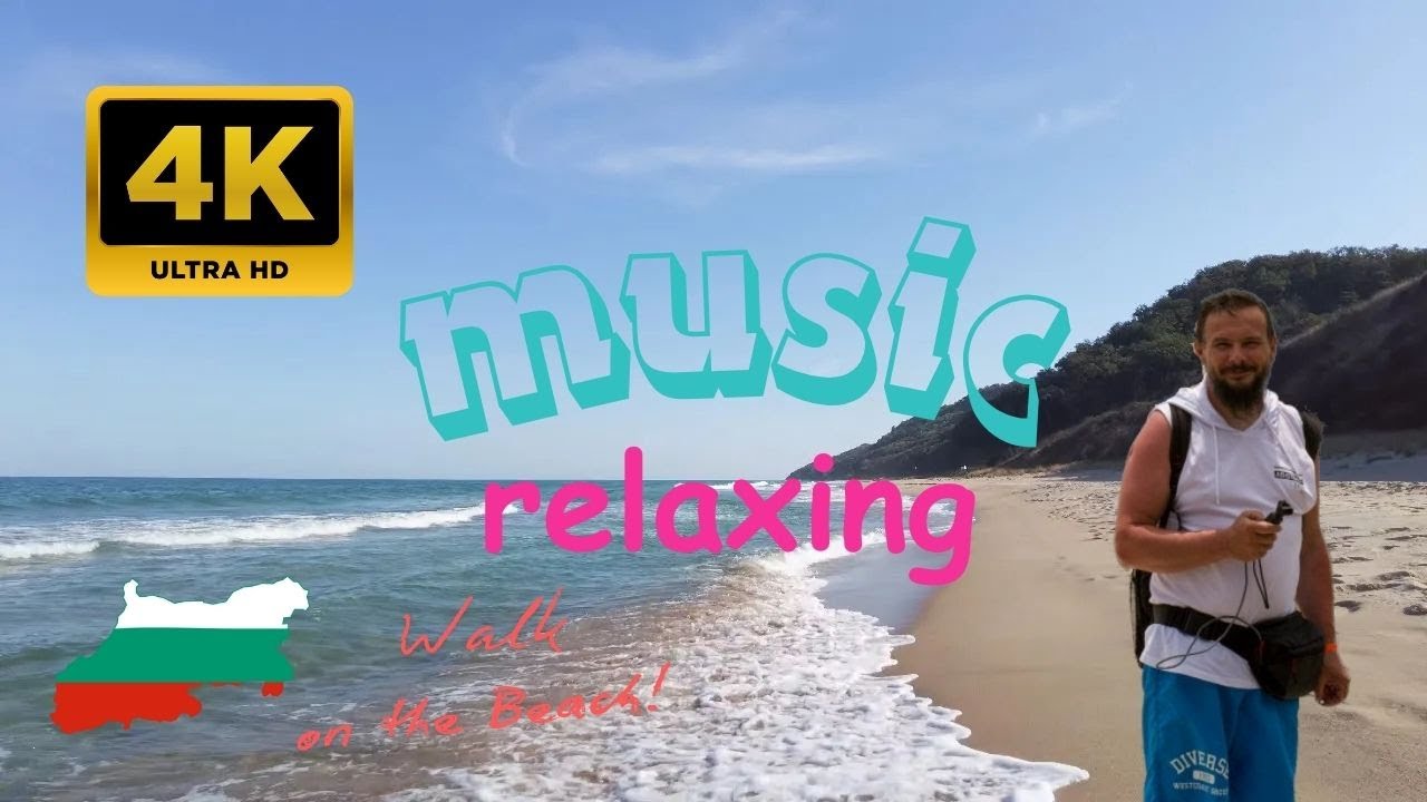 Spacer po plaży Vaya i Irakli #niesamowita_bułgaria  #relax_music