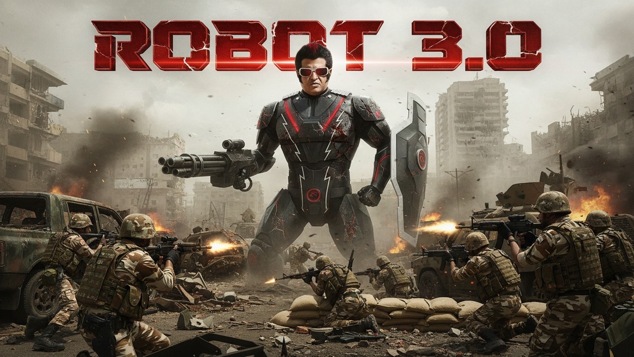 ROBOT 3.0 - Hindi Sci-Fi Movie Trailer | Giant Robot vs Indian Army | AI Cinematic