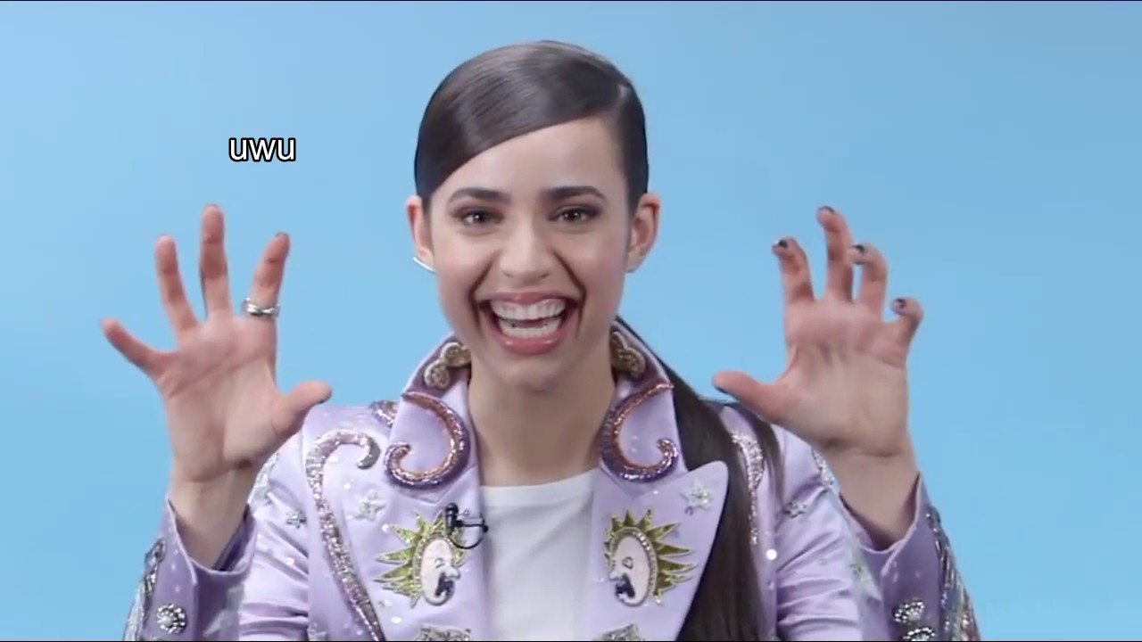 sofia carson being competitive af for 8 minutes straight