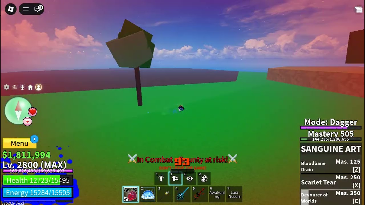 participando en una war de frutas bestias y truenos xd