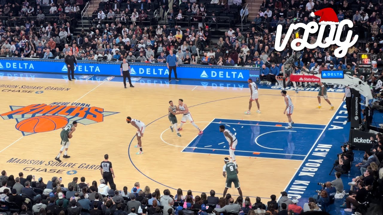 VLOG MATCH NEW YORK KNICKS MADISON SQUARE GARDEN