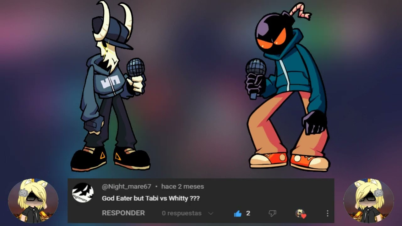 FNF God Eater but it's Tabi Vs Whitty