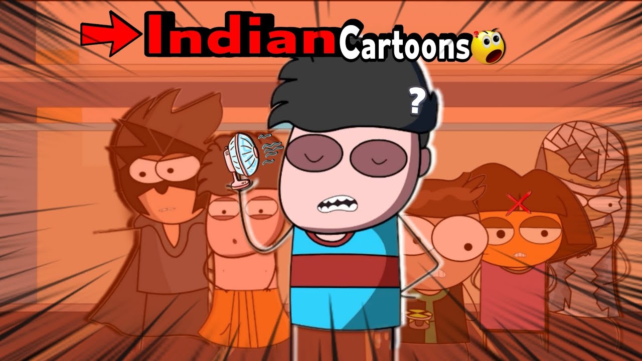 Types Of Indian Cartoons | Ft. Childhood Memories? #animation #cartoon #notyourtype 