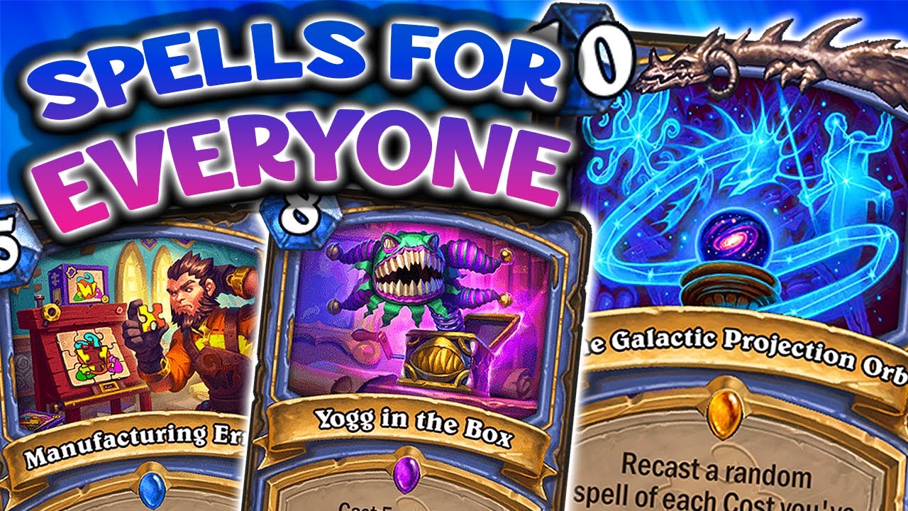 The Galactic Projection Orb in Spell Mage | Hearthstone