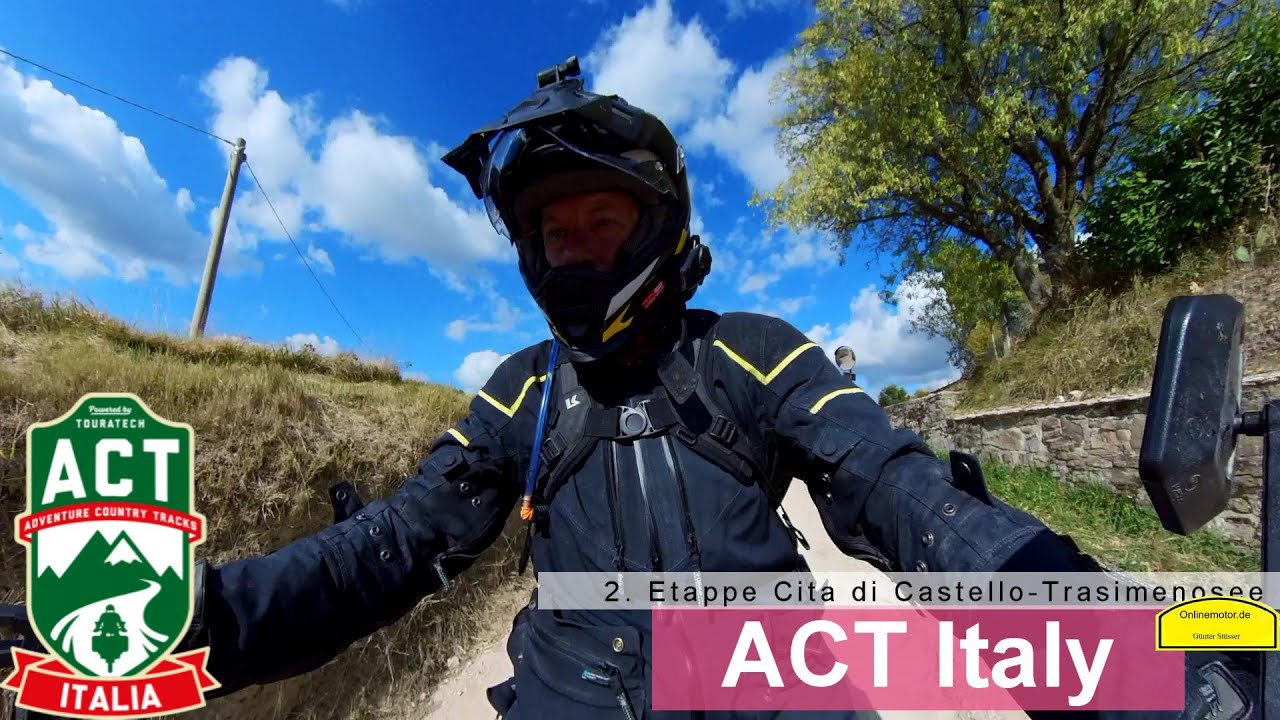 ACT Italy Tag 2 von Citta di Castello zum Trasimeno See