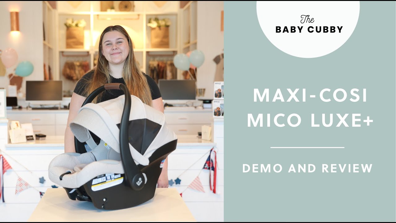 Обзор и демонстрация детского автокресла Maxi-Cosi Mico Luxe+