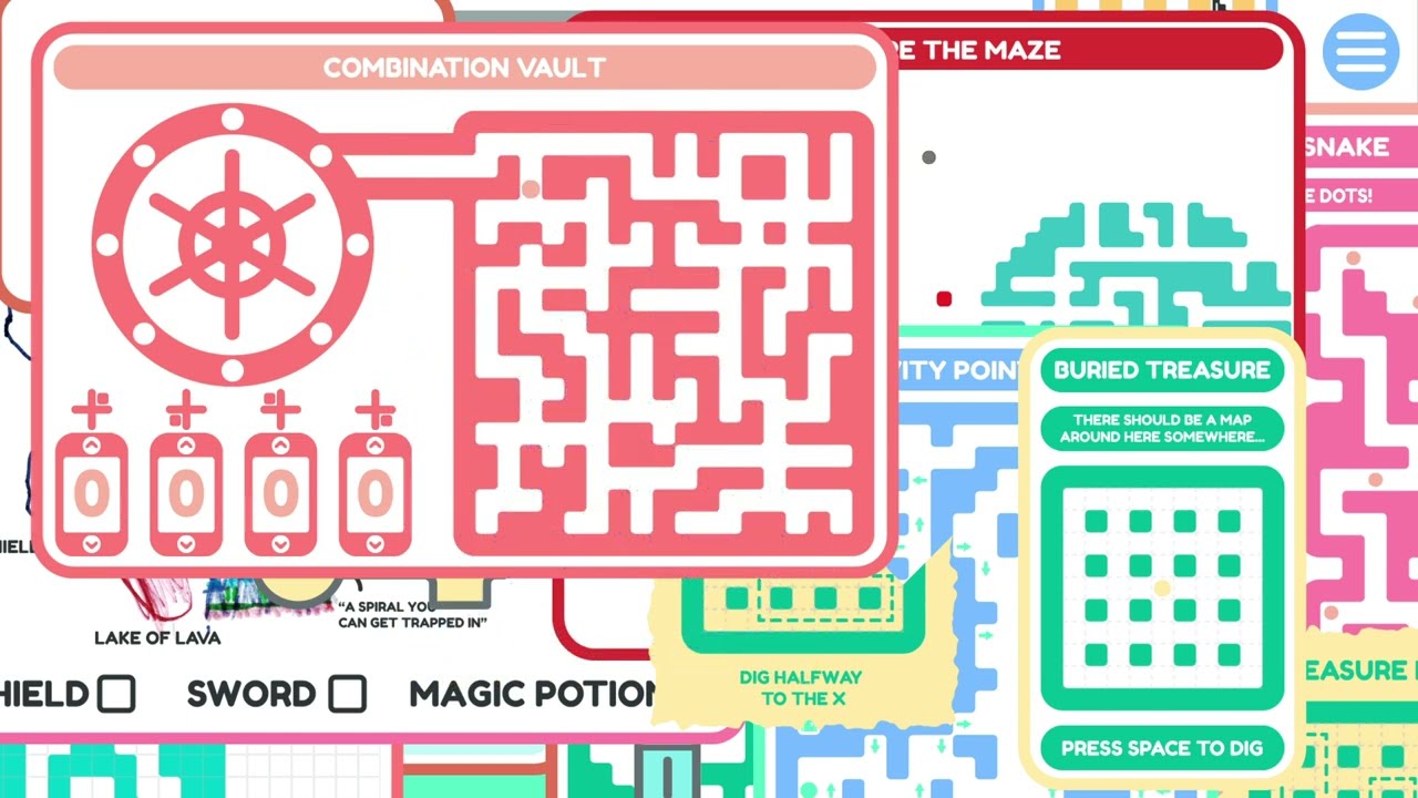 20 Small Mazes - Full Playthrough
