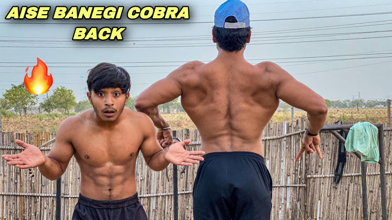 Back Workout With Different Techniques🔥 | Top 4 Exercises | Vipin Yadav |