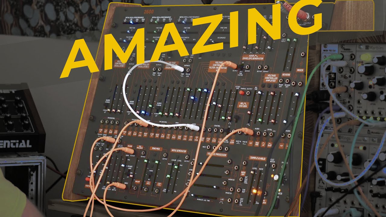 The Behringer 2600 just blew me away [sound demo]
