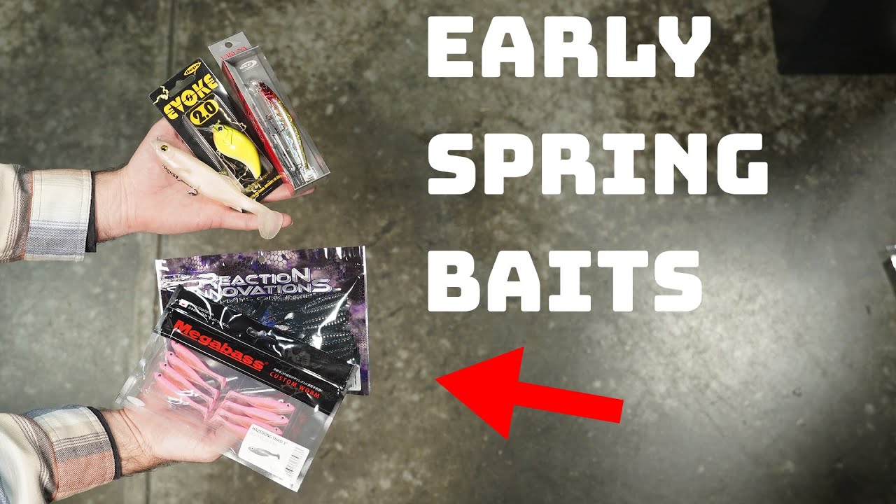 Our Favorite Baits To Catch Big Bass In Early Spring!