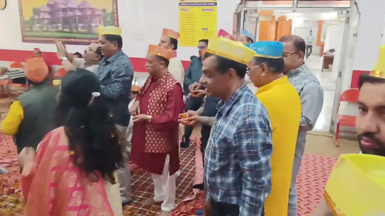 Holi key rang, Sri Bankey Bihari ji key sang 2025 p 8