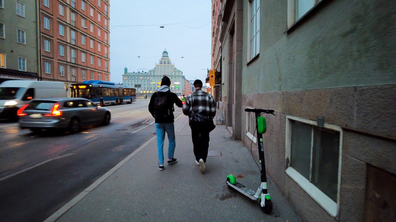 Walking in Stockholm: Sankt Eriksgatan (4K)