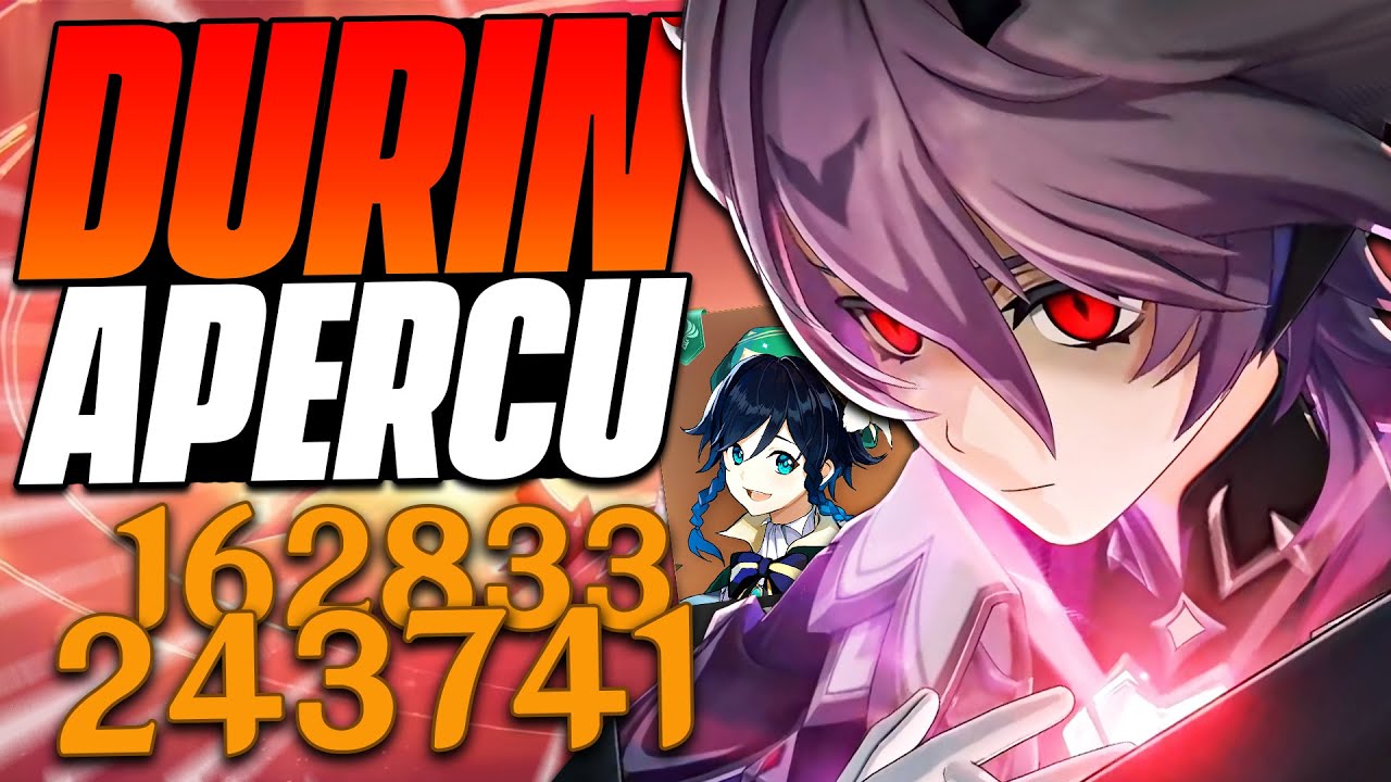 DURIN NE RÉVOLUTIONNE RIEN ? Premier Gameplay et Showcase (avec Venti DPS) | Genshin Impact