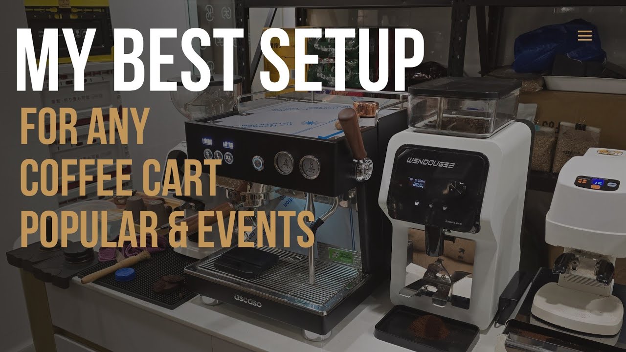 Great setup for small cafe or pop up   & events