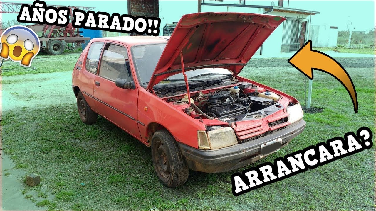 ARMANDO MOTOR PEUGEOT 205 - (PARADO por AÑOS)