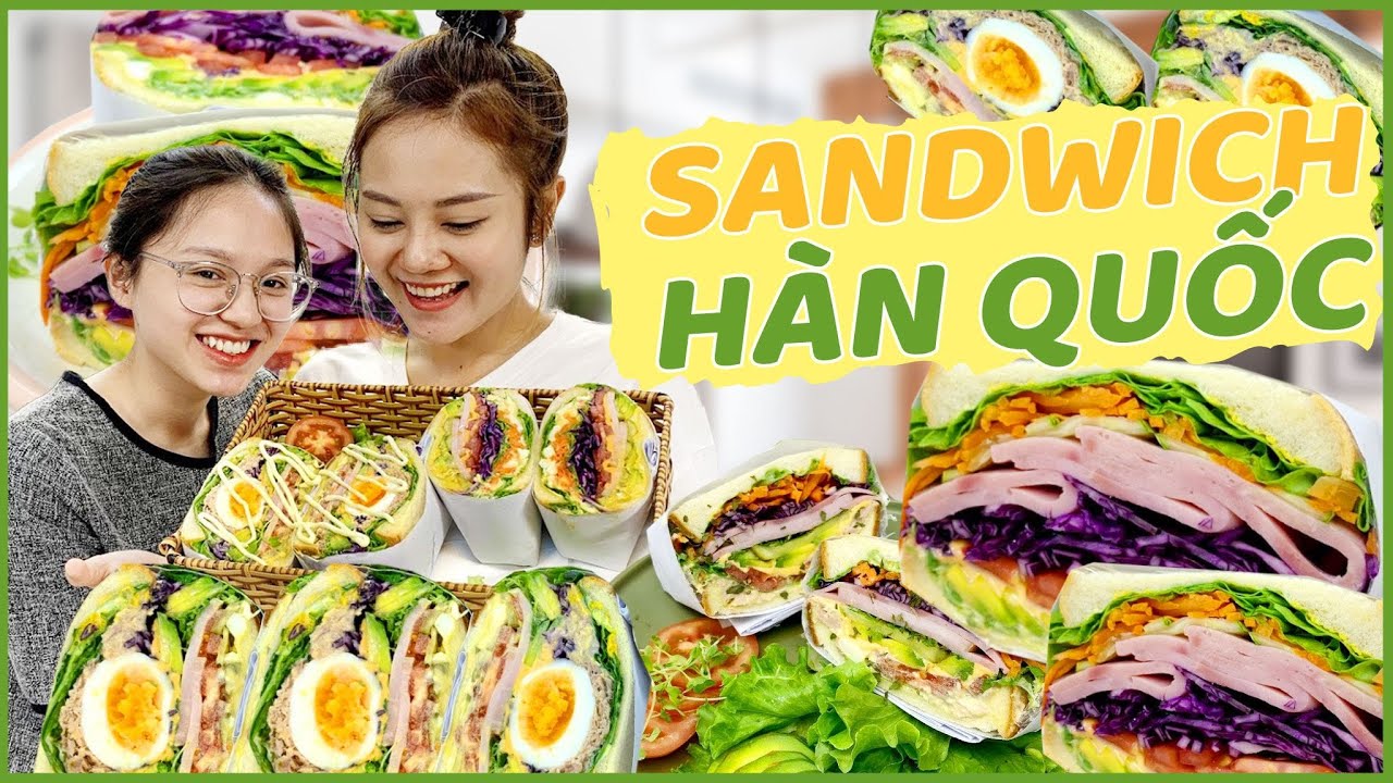 Vào Bếp Cùng Hải Yến: Tự làm SANDWICH KIỂU HÀN QUỐC cho mùa hè đi picnic