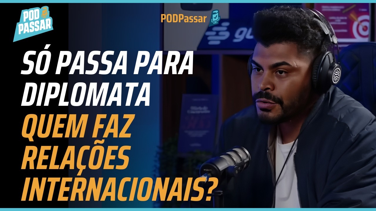 O que é preciso para assumir o cargo de Diplomata no Brasil? Douglas Rocha responde