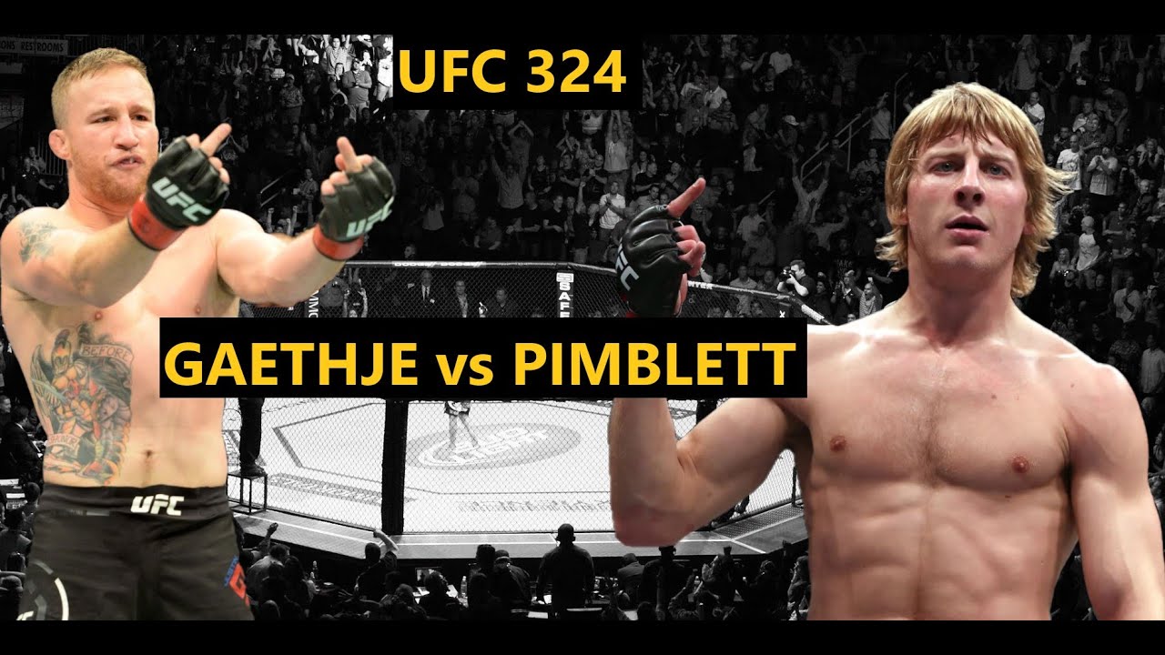 UFC 324 : Gaethje vs Pimblett - Ön Bakış ve Tahminler