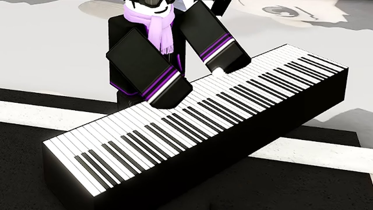 malevolent shrine on jjs roblox piano with an angelic background singer