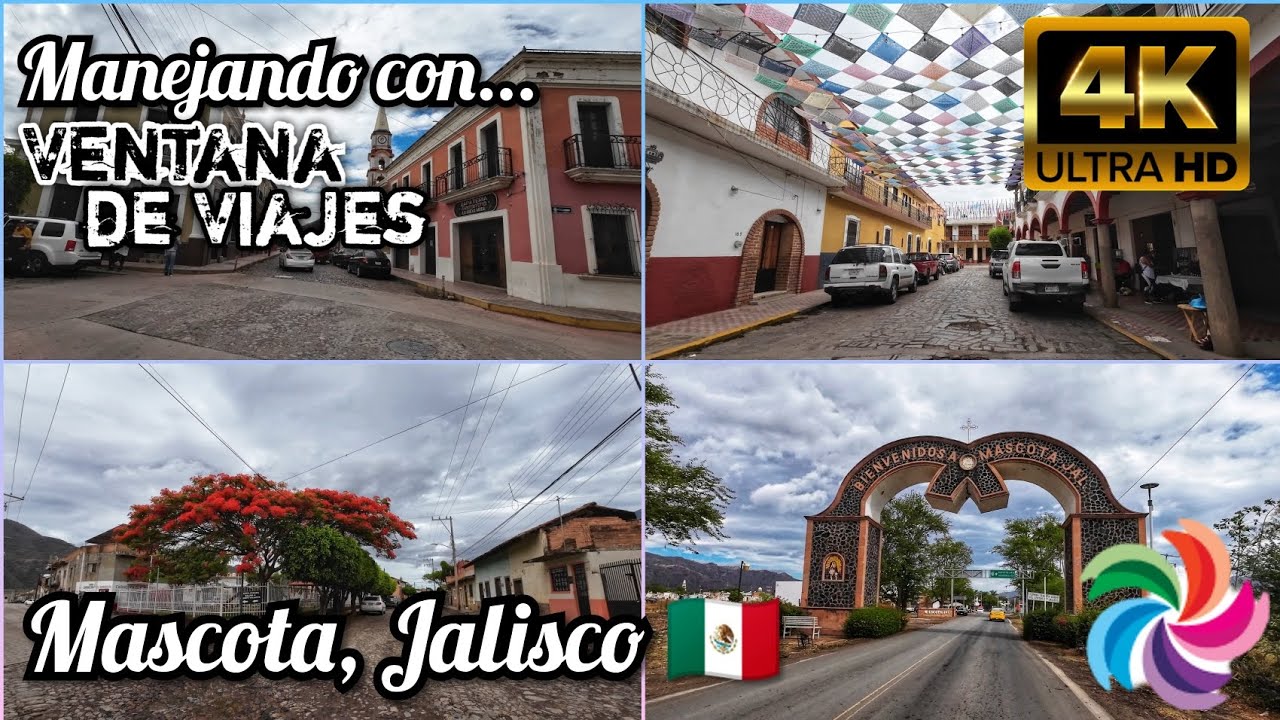 Calles de Mascota Jalisco en Auto 🚗 | Manejo por el Pueblo Mágico con Sonido Real y Sin Música