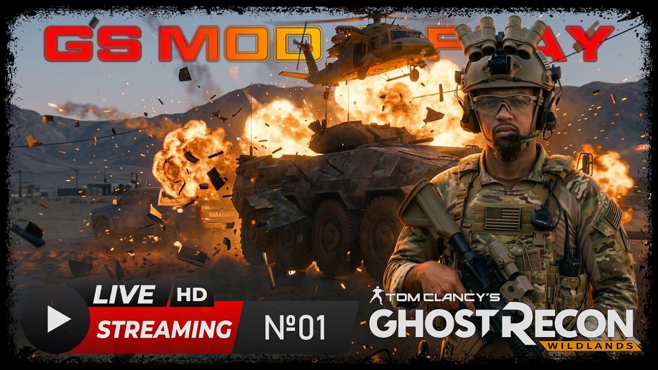 Operação Caçada em Mojocoyo/Modo Ghost/Delta Seals/Ghost Recon Wildlands/Live №01 4K💀