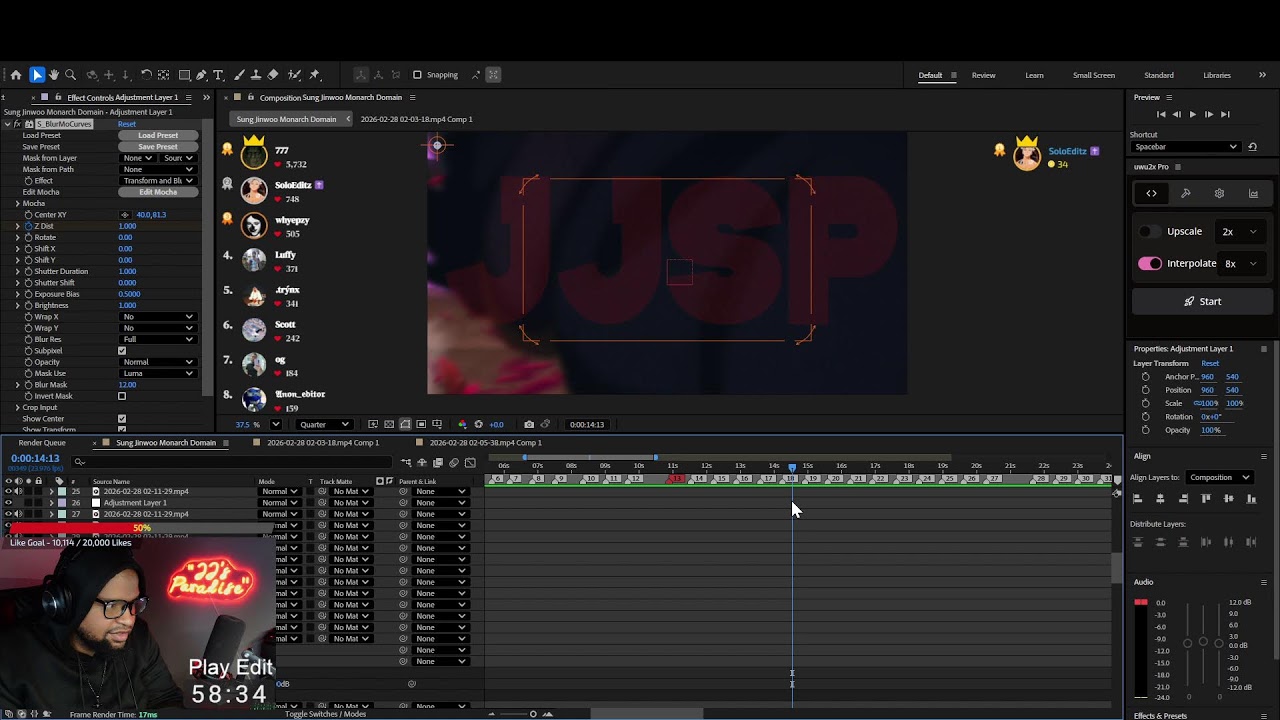Editing Sung Jinwoo Shadow Army #1