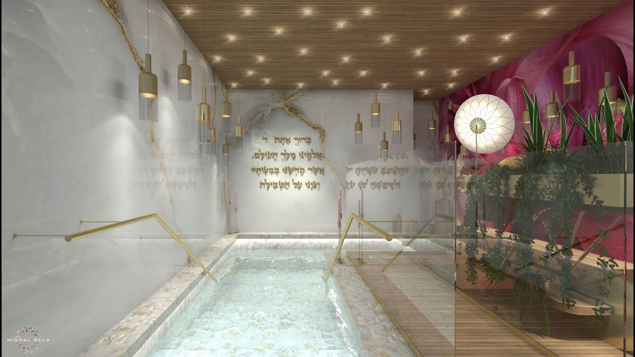 מקווה טהרה - מושב ברכיה סרטון הדמיה