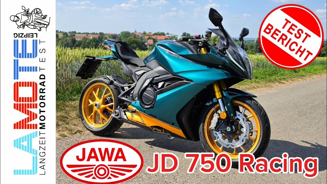 JAWA JD 750 Racing , Test (deutsch)  ,  Preise Farben Fakten Technik 