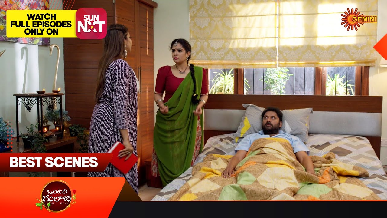 Vontari Gulabi - Best Scenes| 04July 2023 | Telugu Serial | Gemini TV