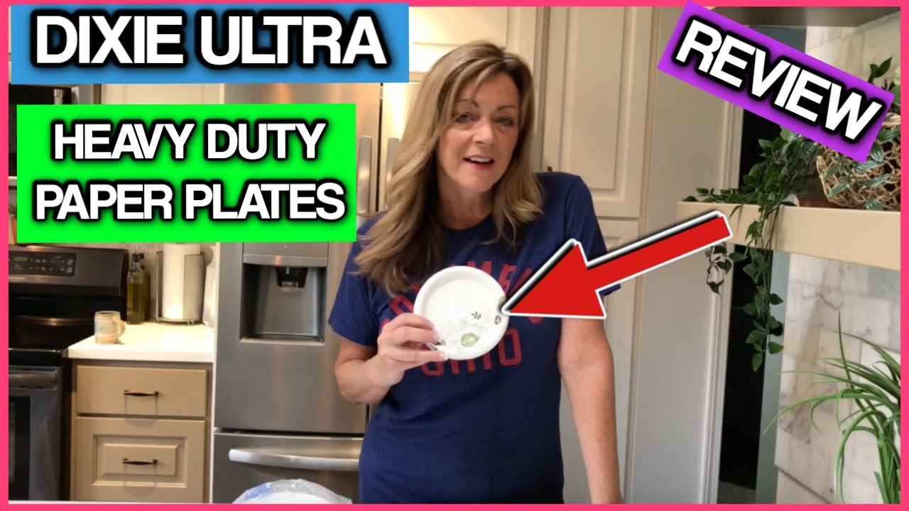 Dixie Ultra SXP6WS Pathways Soak Proof Shield Heavyweight Paper Plates