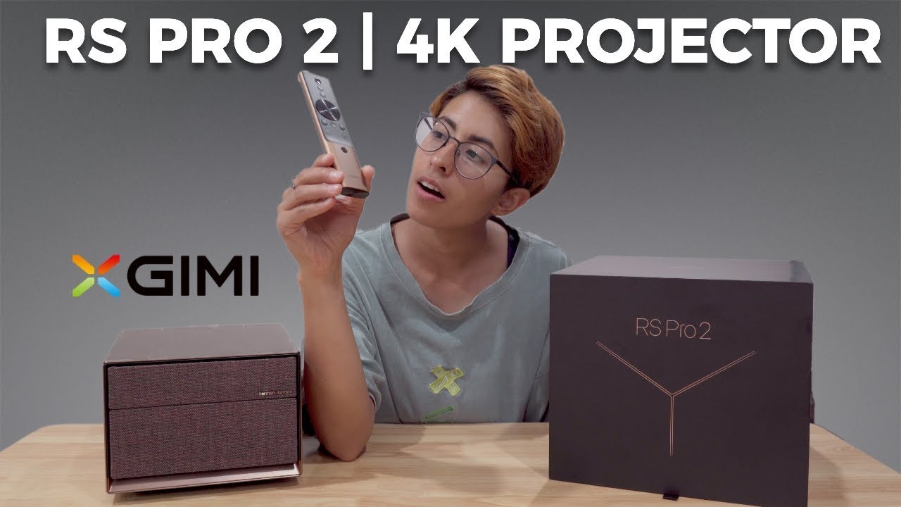 Новый проектор XGIMI 4K RS Pro 2 2021 года | Распаковка и обзор