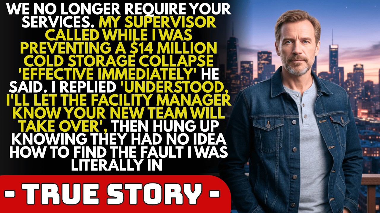 Terminated While Preventing a $14M Refrigeration Collapse. I Said 'Your New Provider Will Handle...
