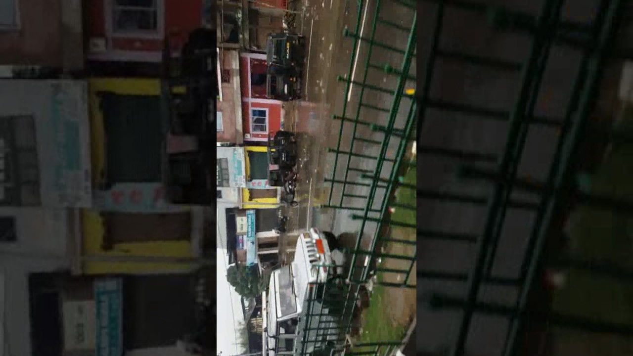 flood in tiddim road