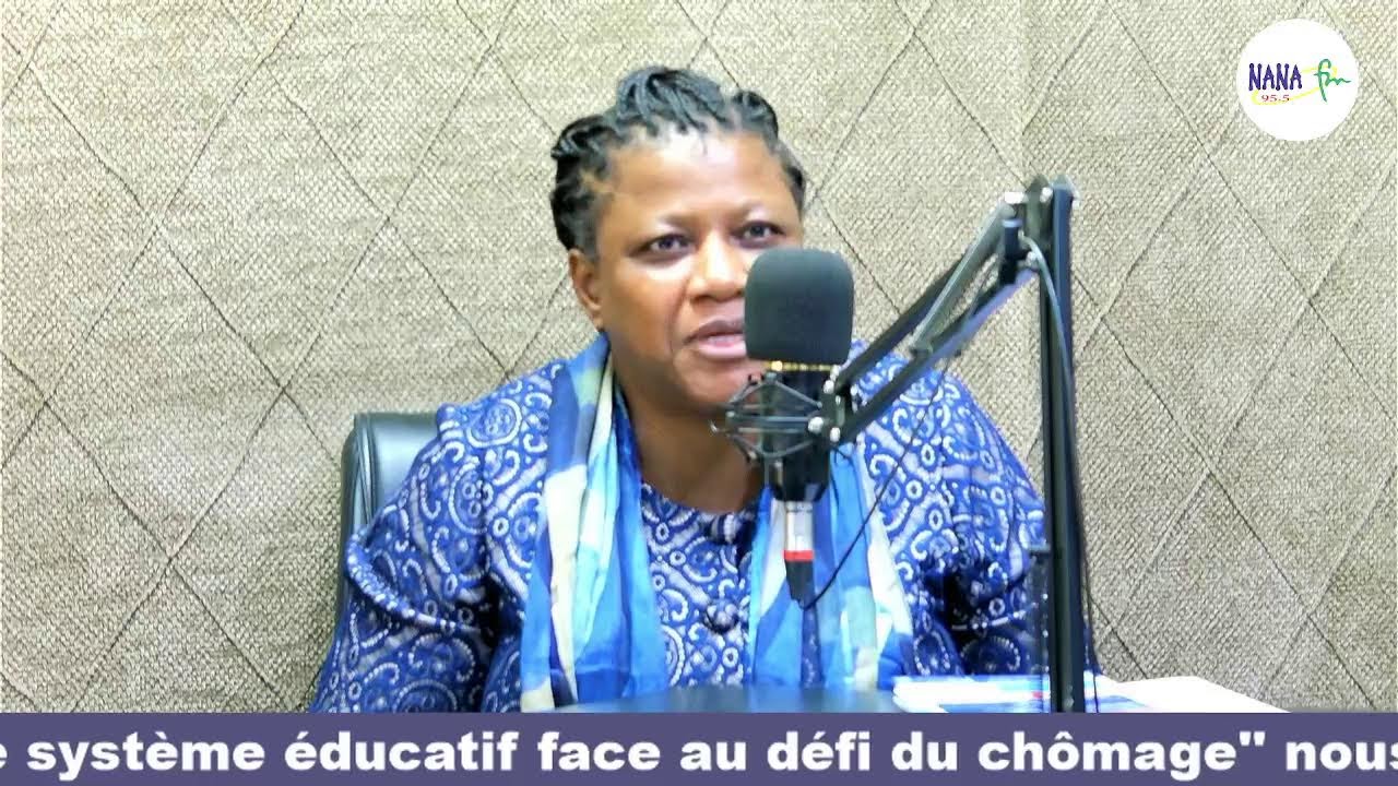 ''Le système éducatif face au défi du chômage'' nous en parlerons avec Mme D'ALMEDA MASSAN.