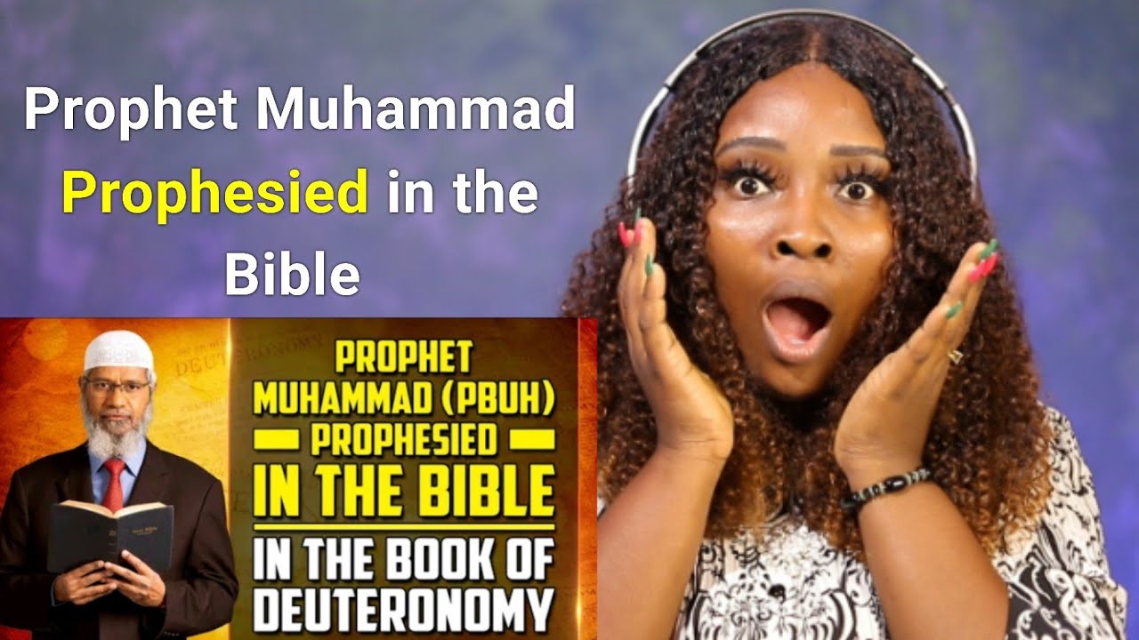 CHRISTIAN REACTS to Prophet Muhammad (pbuh) Prophesied in the Bible - Zakir Naik
