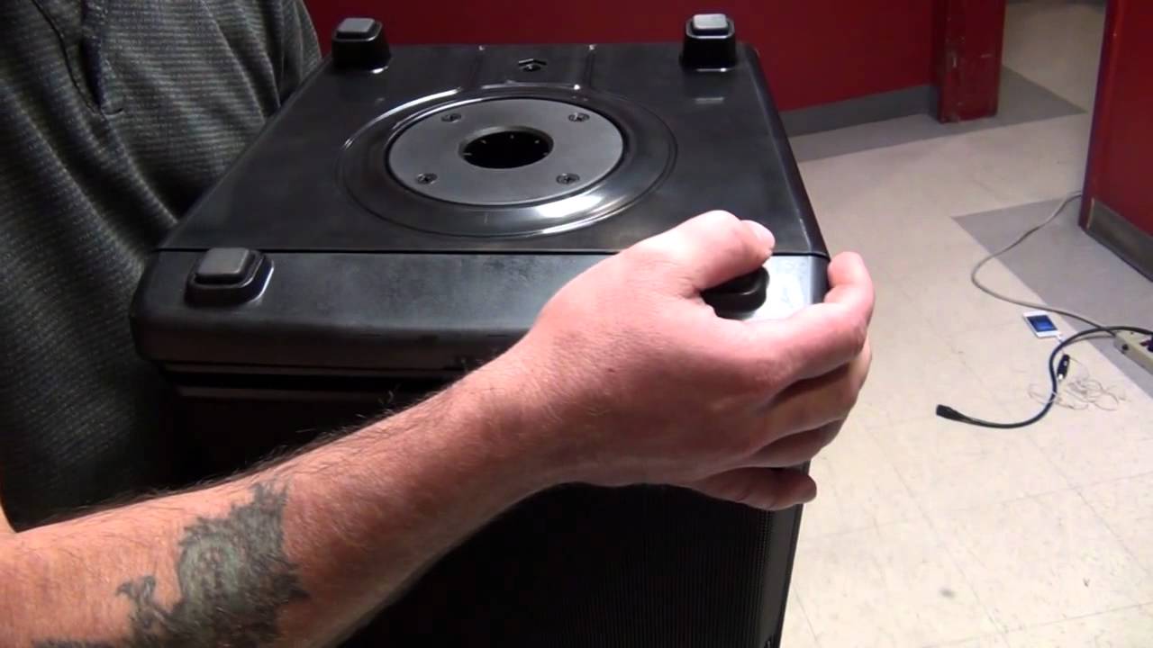 Built Like a Tank - Mackie DLM Series Powered Loudspeakers - Down the Stairs
