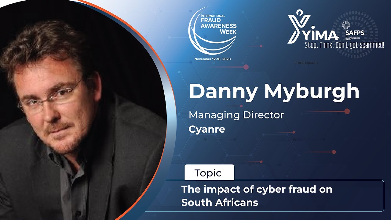 Danny Myburgh, Cyanre's Managing Director