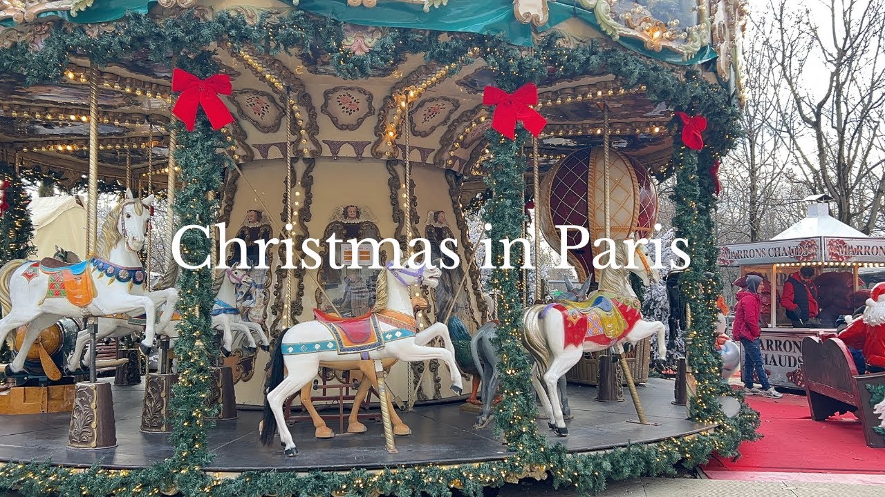 Christmas in Paris + Skiing in the Alps