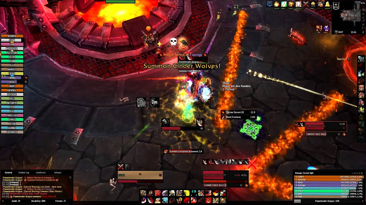 set sail for fail vs Flamebender Ka'graz Mythic, Xeek Arms POV