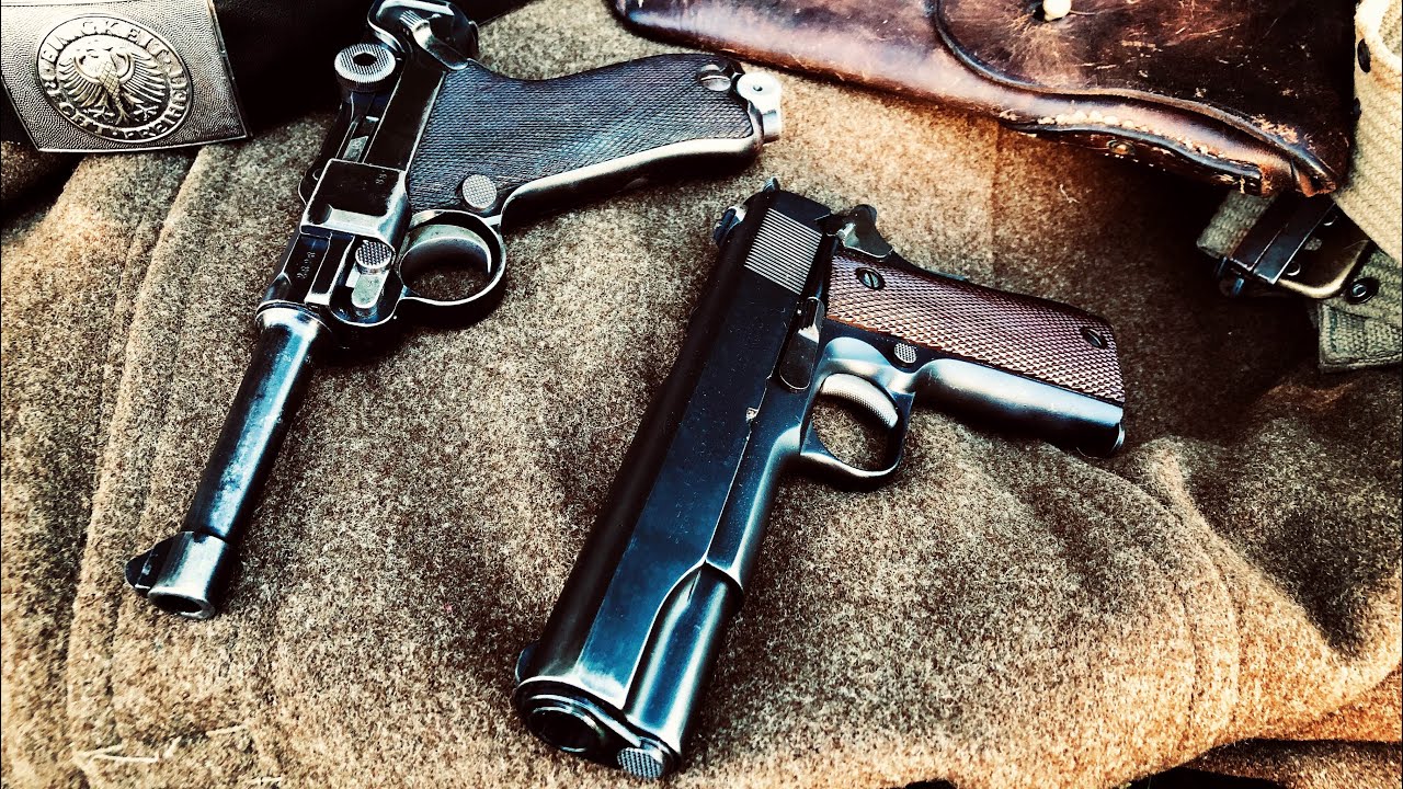 Colt 1911 VS Luger P08