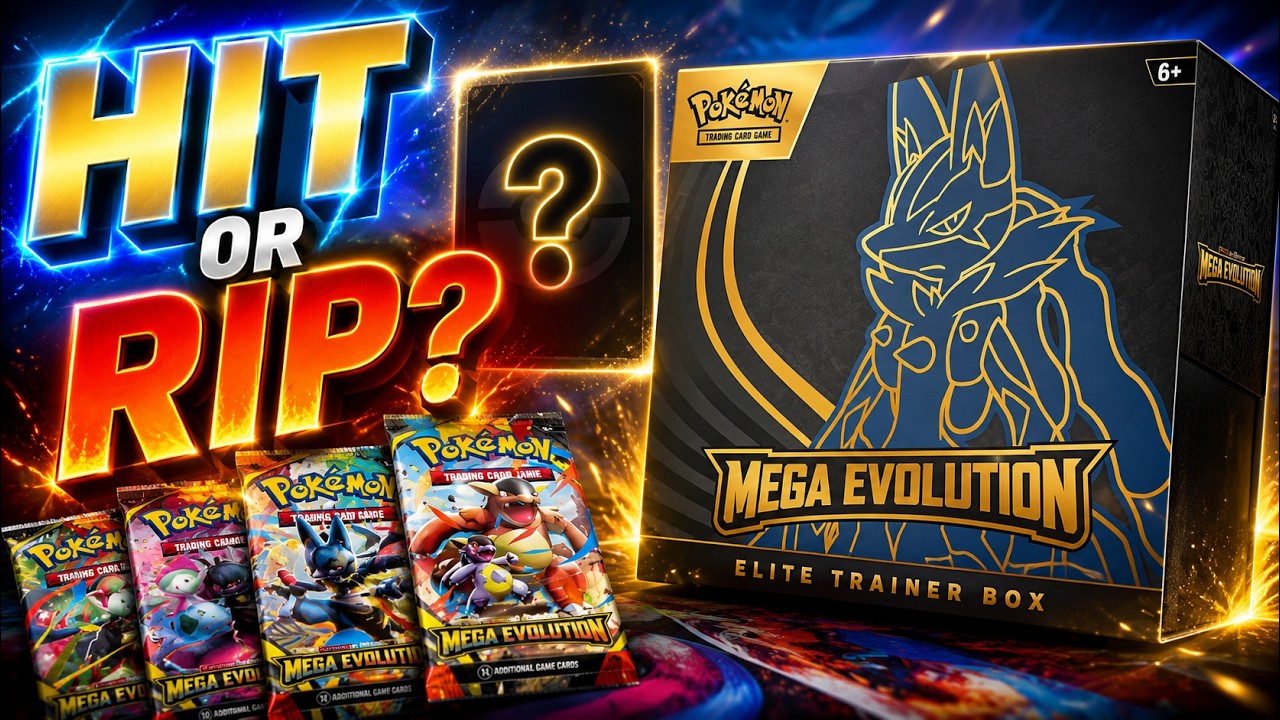 Hit or Rip? Pokemon Mega Evolution Elite Trainer Box (Mega Lucario)