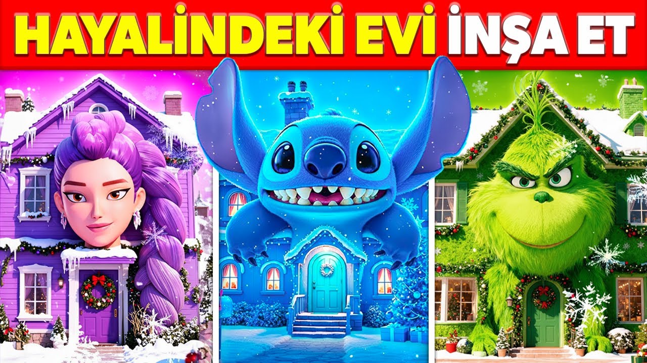 Hangisini Se&ccedil;ersin&hellip;? 🎄 Hayalindeki Yılbaşı Evini Kur! 🎅