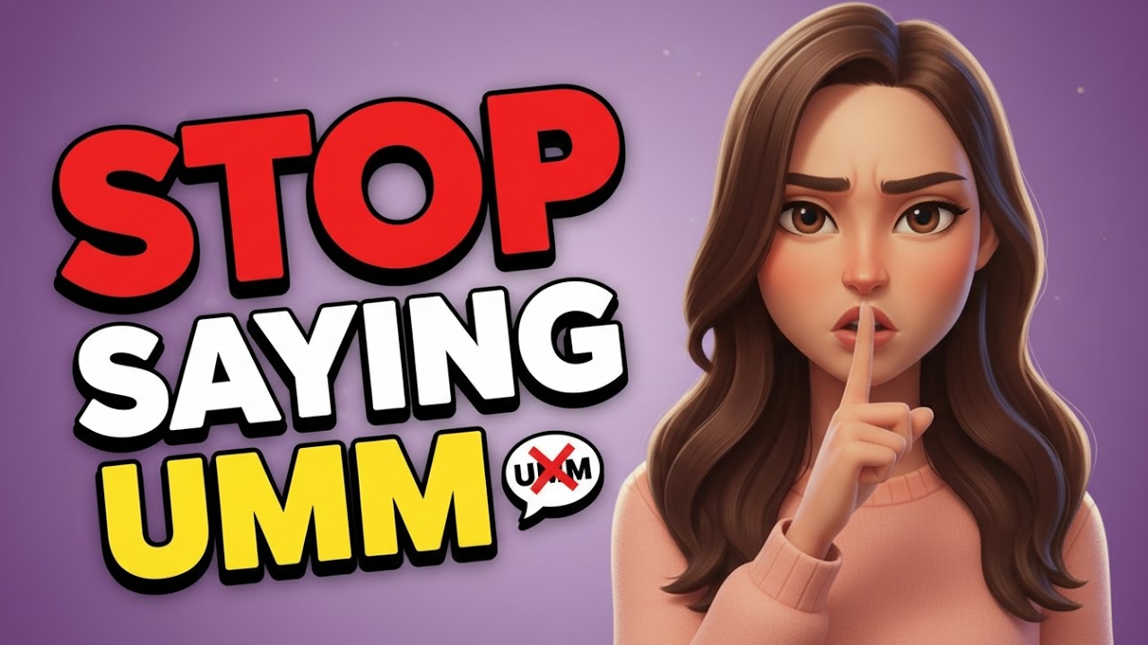 Stop Saying “Umm” in English | Easy English Practice