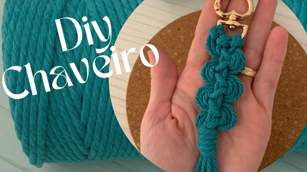 Diy Chaveiro Macrame - Handmade ✨🔑