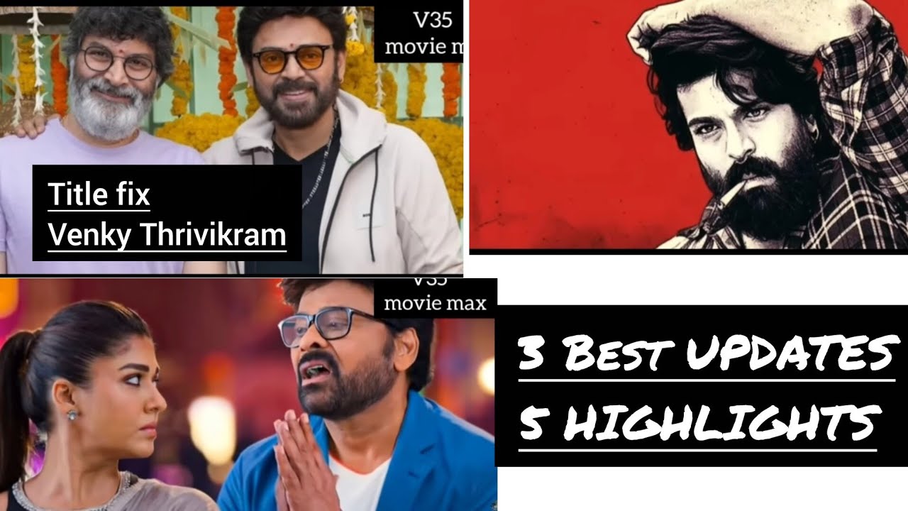 Peddi OTT🔥??I manashankara Varaprasad😃I Title Fix I Bussiness man..V35 movie max#p F#movierating 