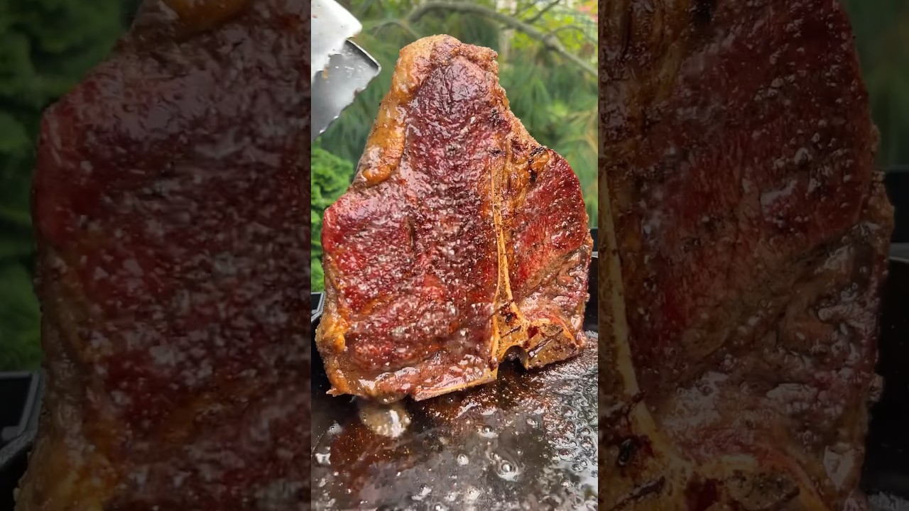 GIANT Porterhouse with Brie Cheese