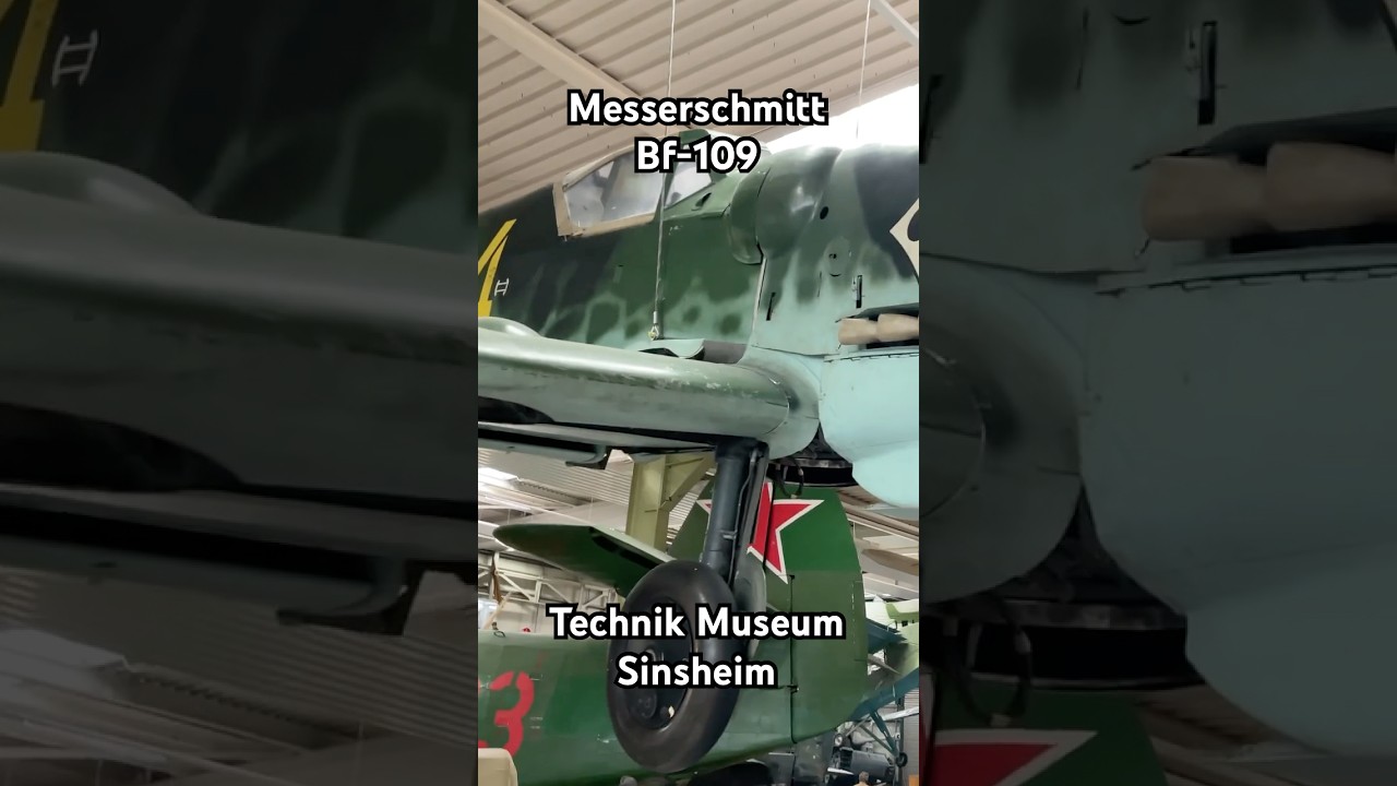 Messerschmitt Bf 109, Technik Museum Sinsheim 
