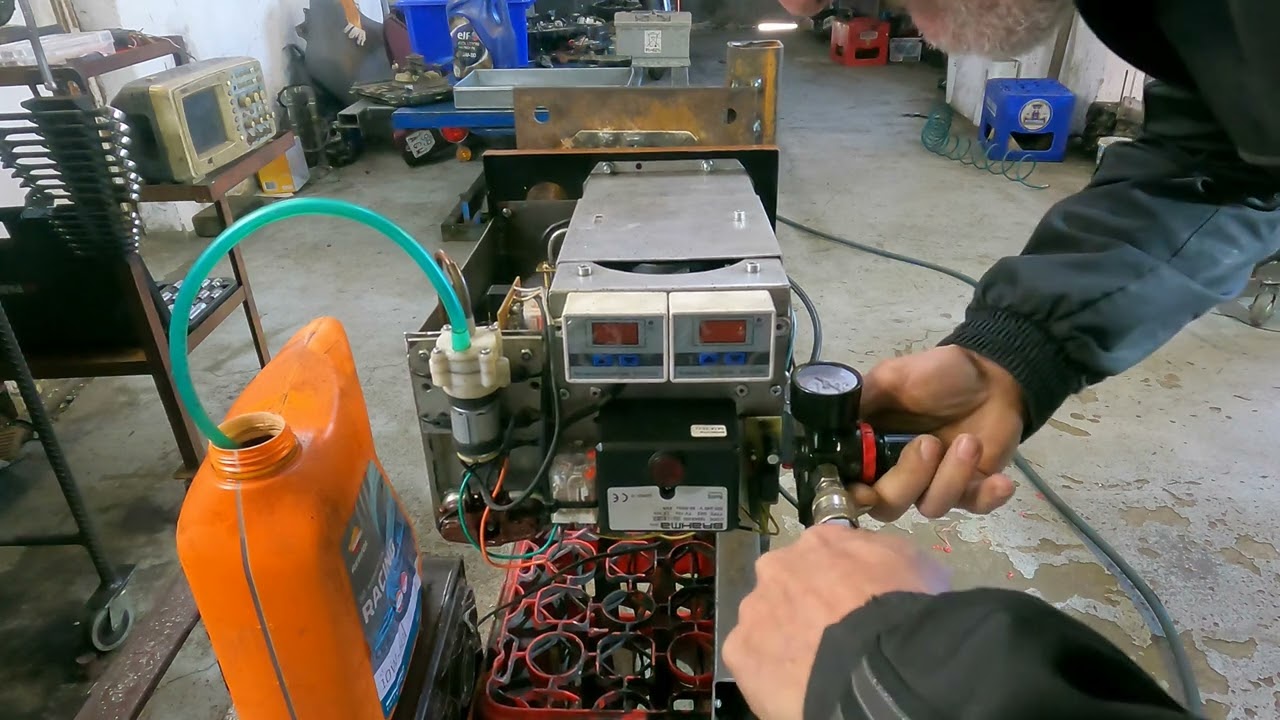 Arzător ulei uzat (Wasted oil burner)