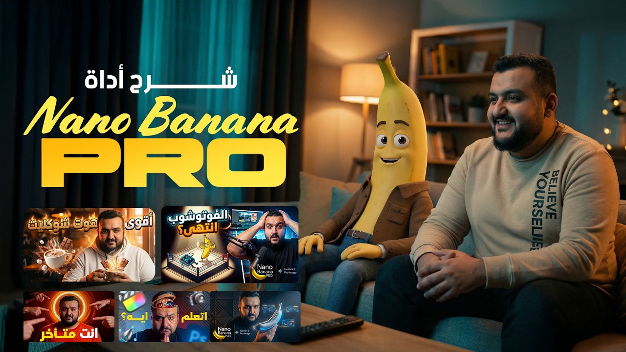 وداعًا للفوتوشوب؟ | شرح Nano Banana Pro