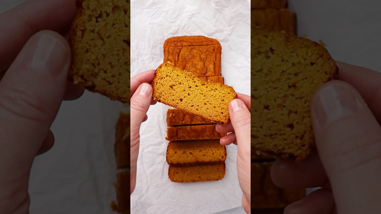 Easy & Incredibly Moist Keto Pumpkin Bread #easyrecipe #healthyrecipes #pumpkin
